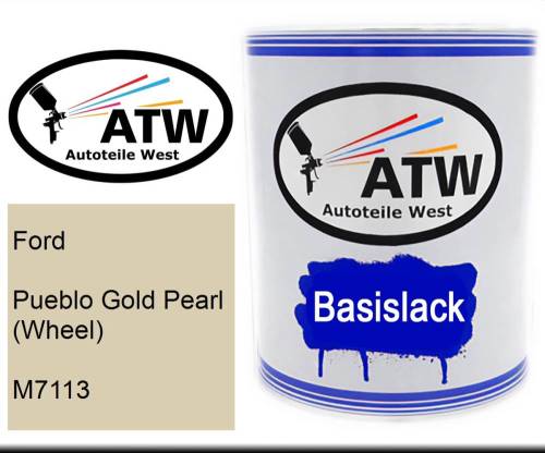 Ford, Pueblo Gold Pearl (Wheel), M7113: 1L Lackdose, von ATW Autoteile West.